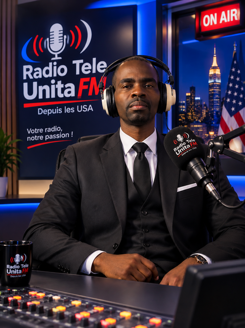 Beauzile Hibert, fondateur de Radio Télé Unita FM